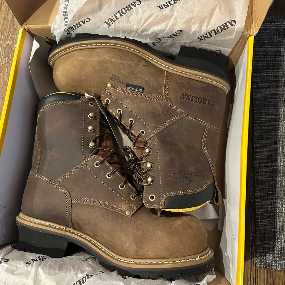 Men's Brown Work Boots